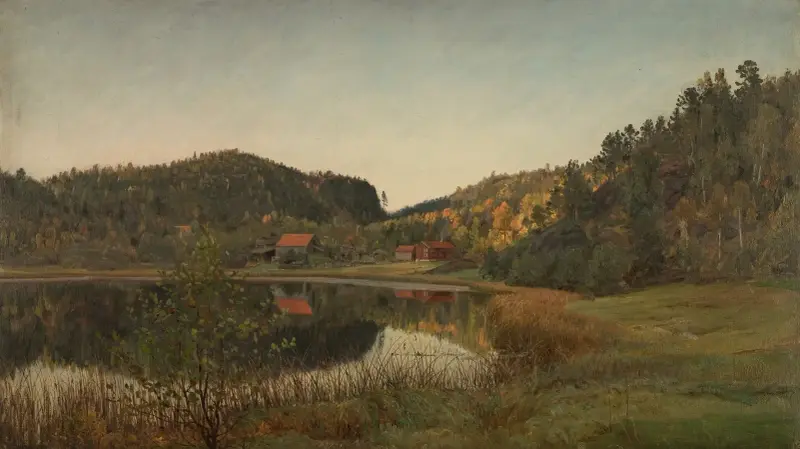 Från Tjerndalen vid Risør av Amaldus Nielsen