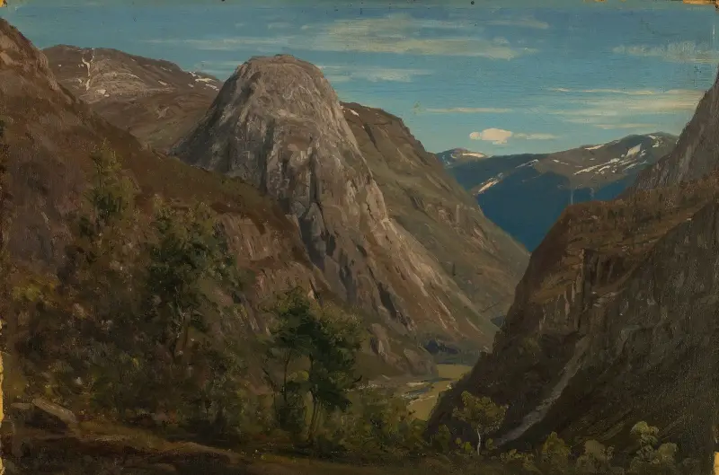 Jordalsnuten, Stalheim av Amaldus Nielsen