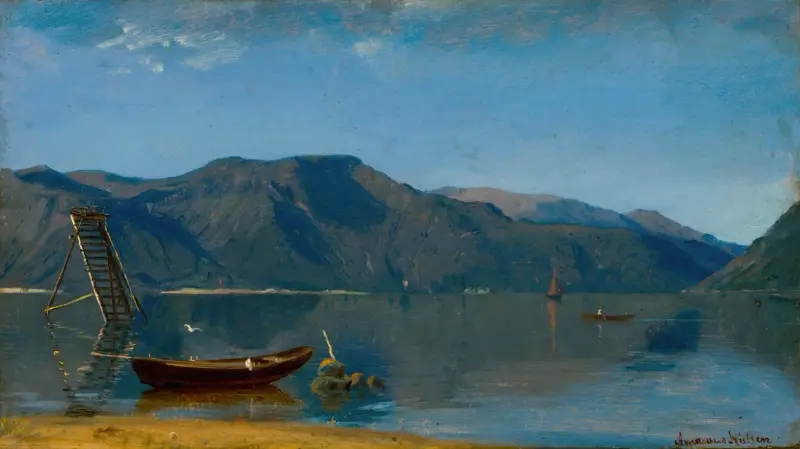 Laksetrapp, Rosendal av Amaldus Nielsen