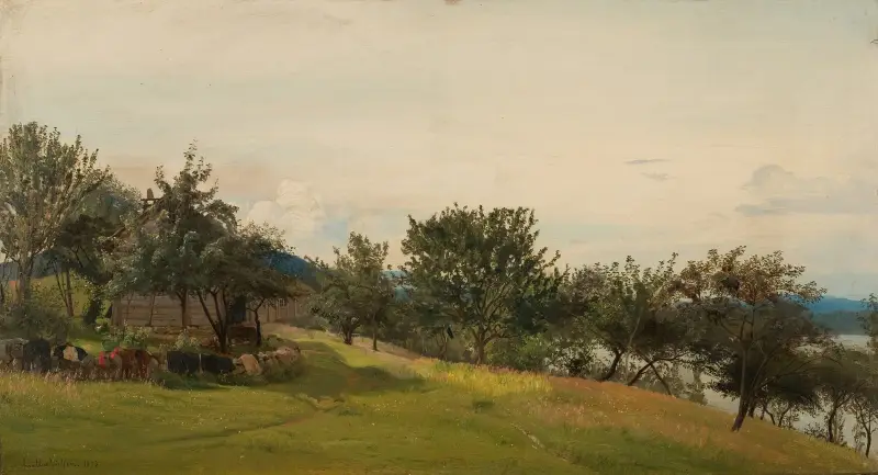 Nøsthaug, Kvinnherred av Amaldus Nielsen