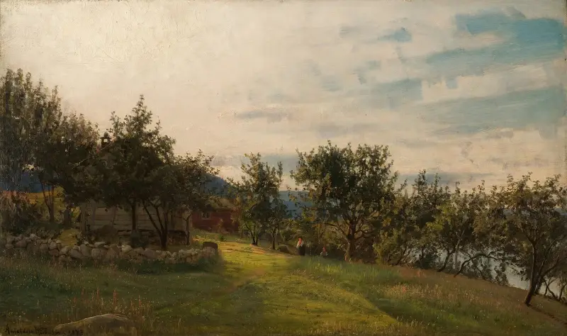 Nøsthaug, Kvinnherred av Amaldus Nielsen