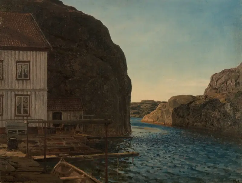 Olafsundet, Ny-Hellesund av Amaldus Nielsen