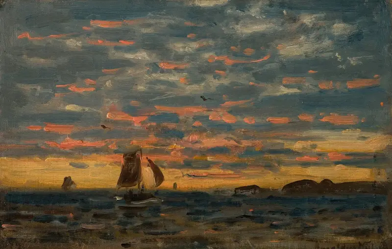 Skiss av Amaldus Nielsen