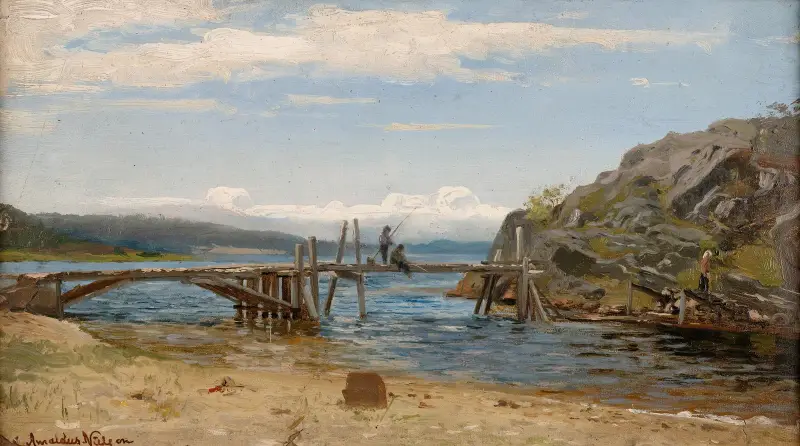 Smalsund, Mandal av Amaldus Nielsen