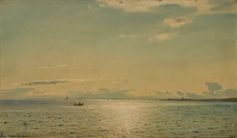Solskensstämning, Hvaler av Amaldus Nielsen