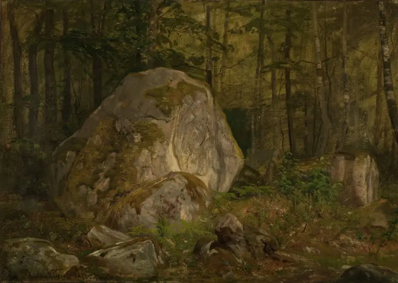 Stenstudie, Ulvegjeldsheien av Amaldus Nielsen