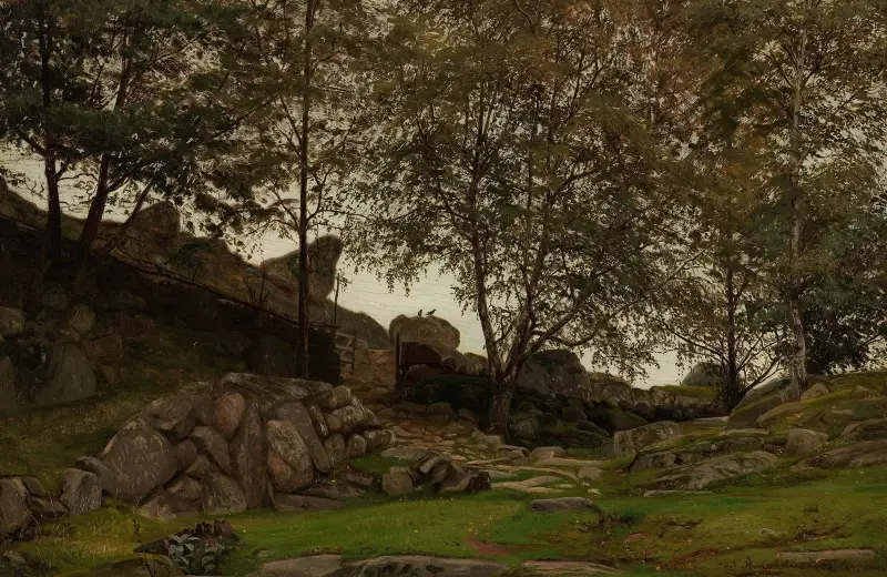 Studie av Amaldus Nielsen