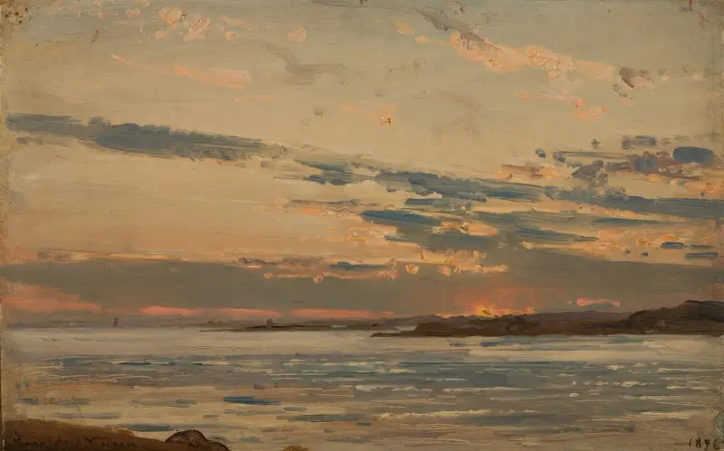 Studie av Amaldus Nielsen