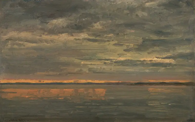 Svartstille av Amaldus Nielsen