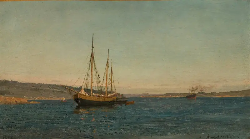 Svenske fiskere, Hvaler av Amaldus Nielsen
