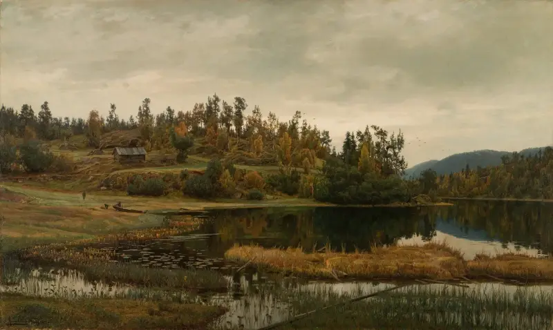 Vid Oklungen, Porsgrund av Amaldus Nielsen
