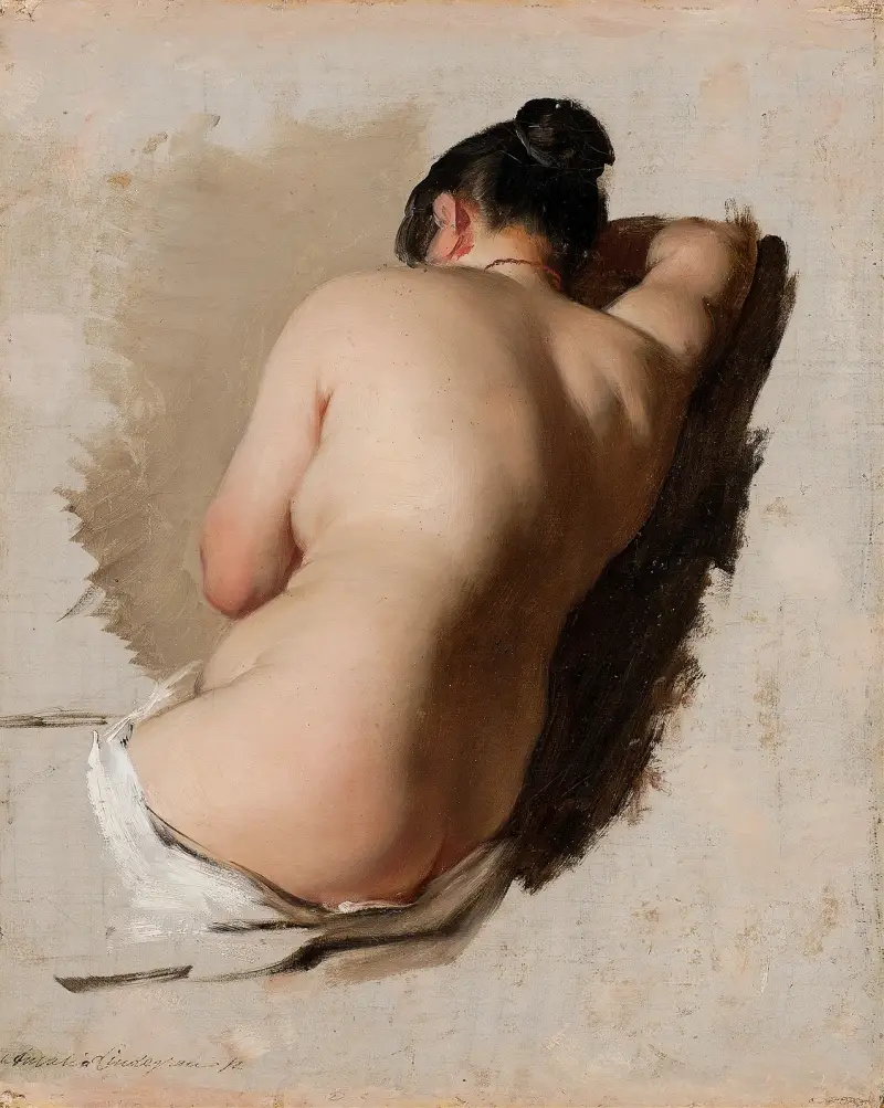 Studium aktu, Amalia Lindegren