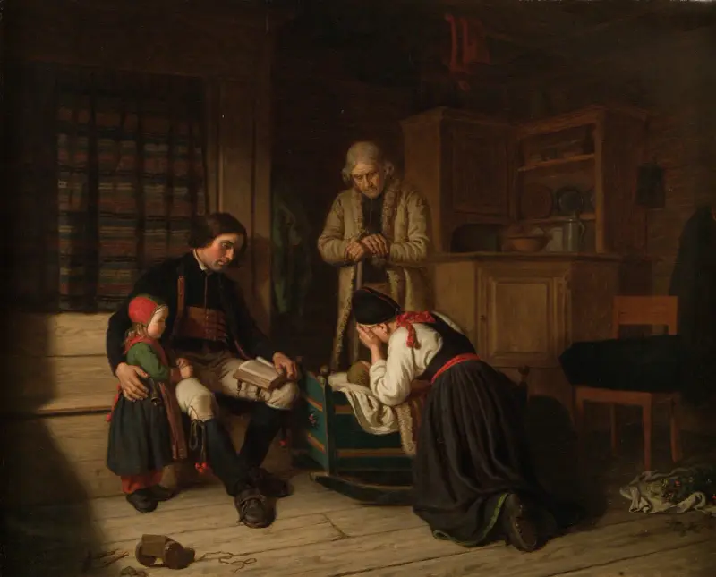 Lillans sista bädd av Amalia Lindegren