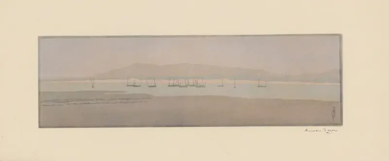 Vjezd do Canche (Étaples, Pas-de-Calais), Amédée Joyau
