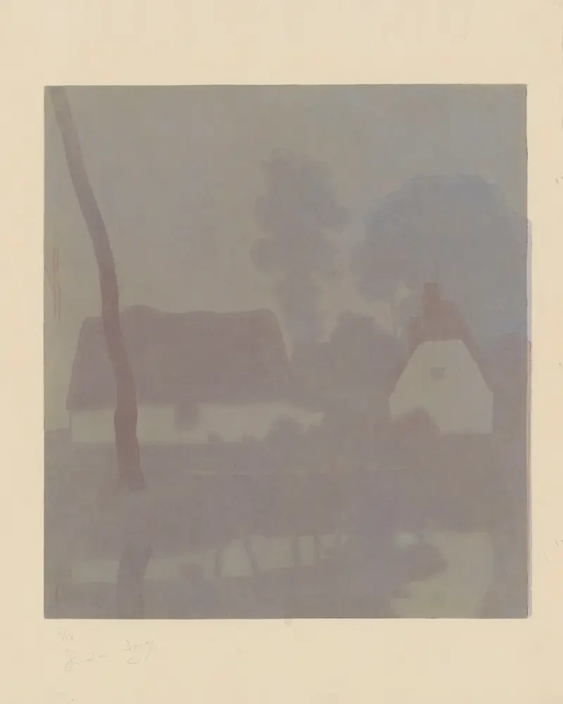 Rzeka ; (La Calotterie, Pas-de-Calais), Amédée Joyau