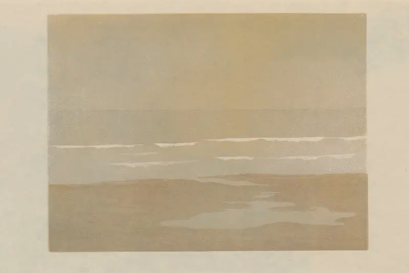 Regn över havet, Villers av Amédée Joyau