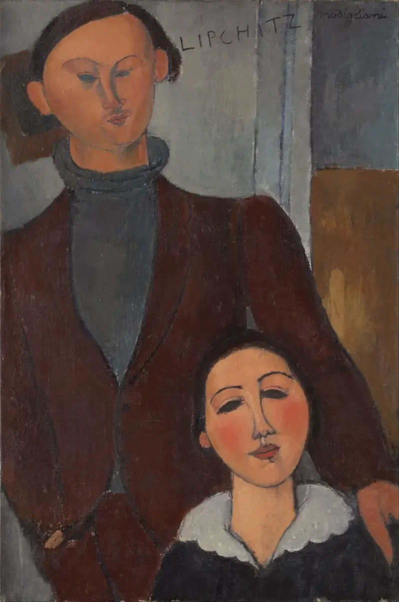 Jacques und Berthe Lipchitz von Amedeo Modigliani
