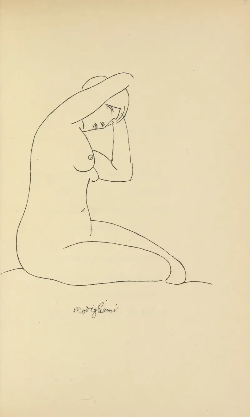 Die Nymphen 1 von Amedeo Modigliani