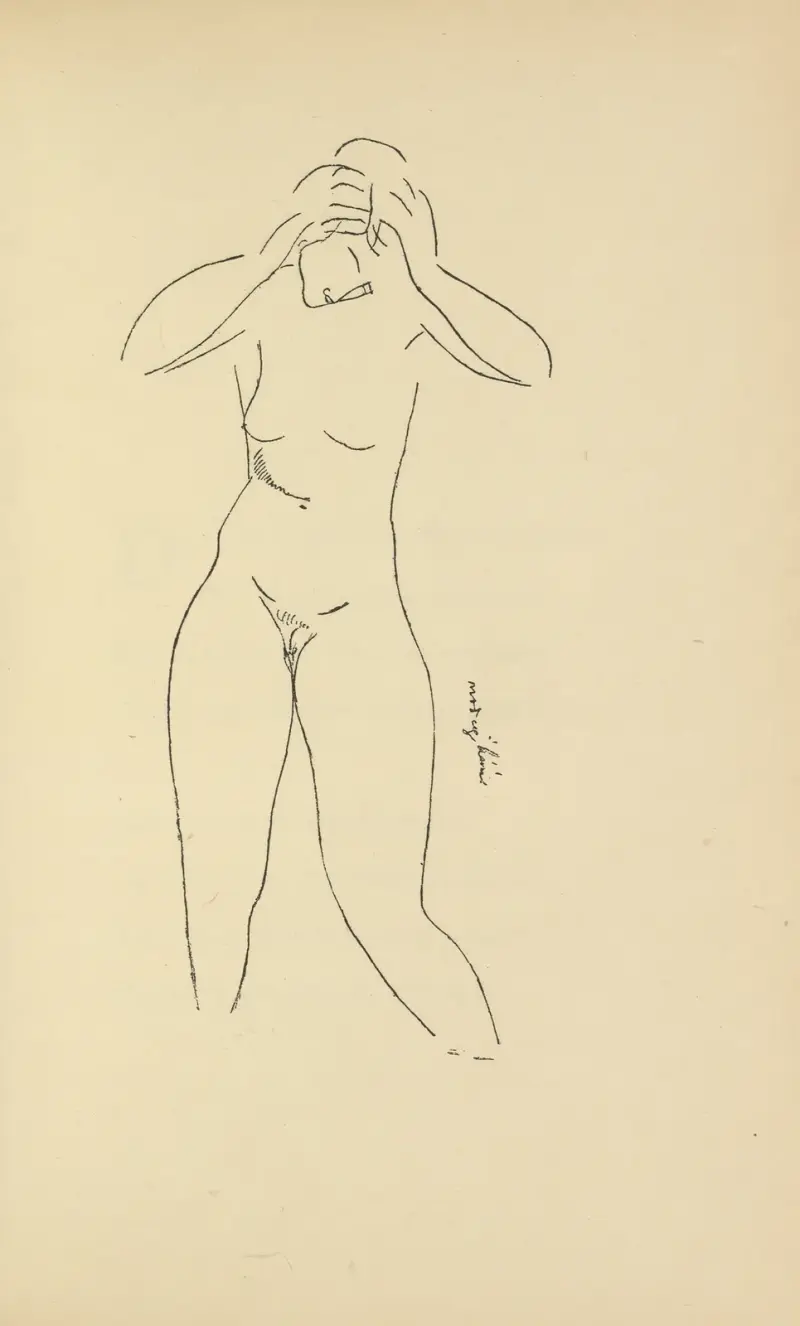 Nimfy 2, Amedeo Modigliani