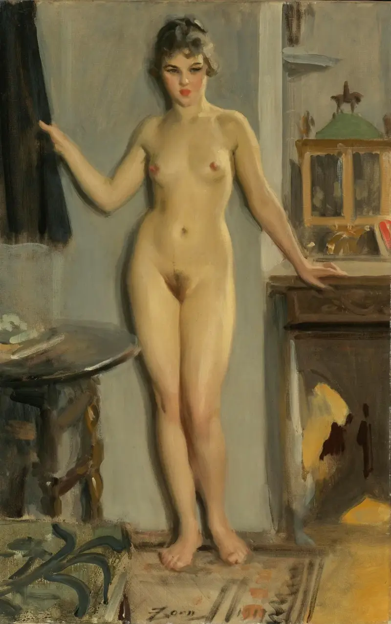 Älvan, Anders Zorn