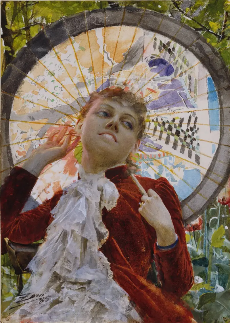 Luftslott av Anders Zorn