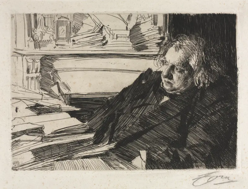 Ernest Renan, 1892, Anders Zorn