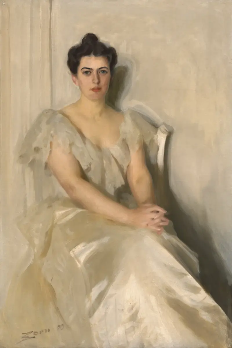 Frances Folsom Cleveland av Anders Zorn