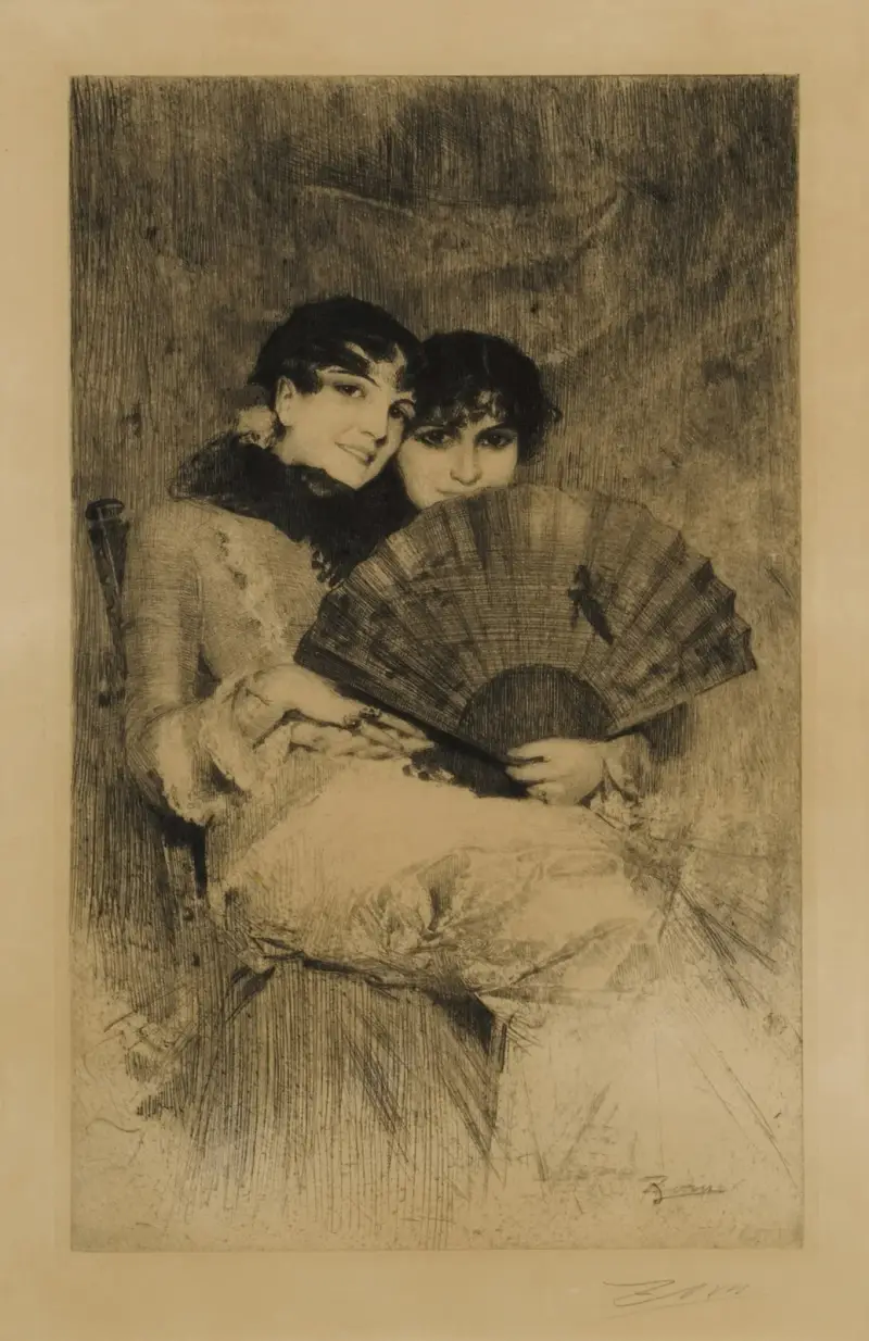 Kusinerna, Anders Zorn