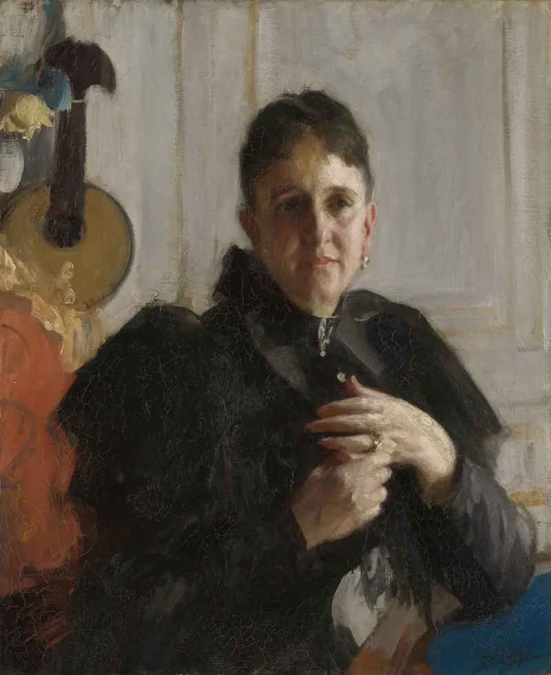 Pani John Crosby Brown (Mary Elizabeth Adams, 1842–1918), Anders Zorn