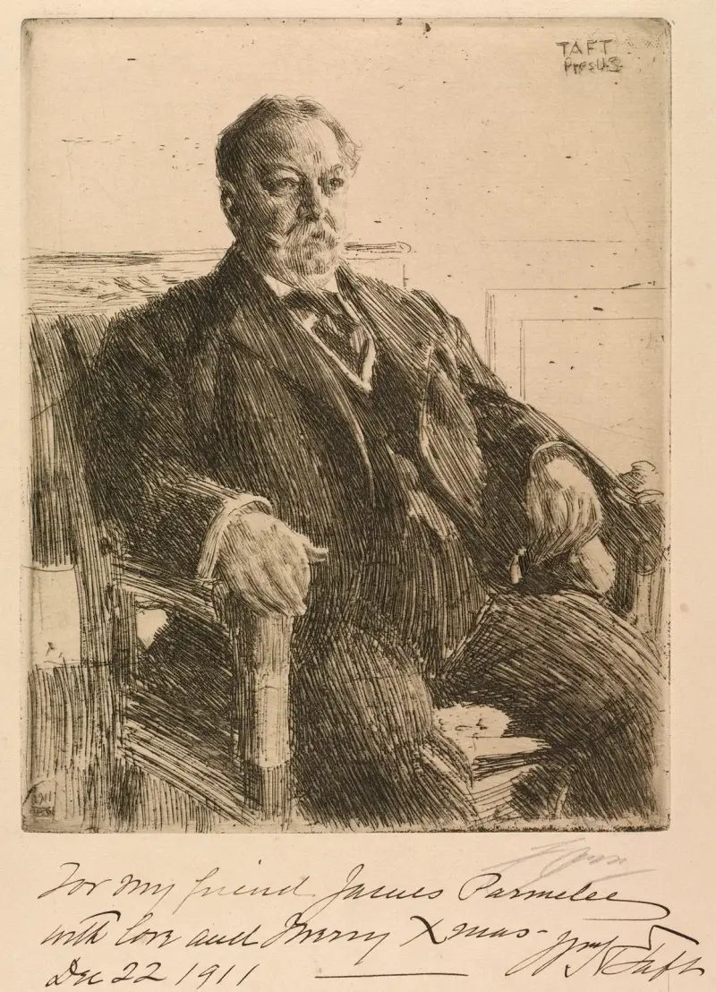 President William Howard Taft av Anders Zorn
