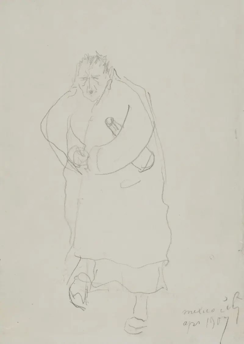 Autoportrét, 1907, Anders Zorn