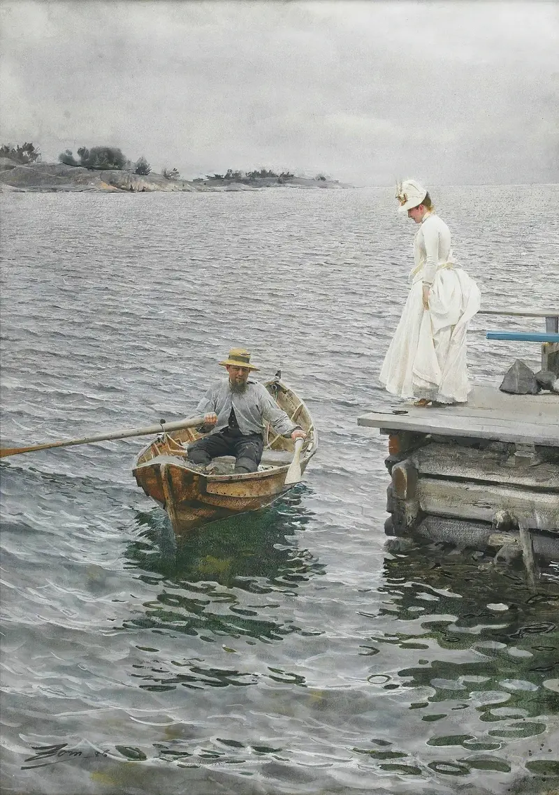 Sommervergnügen von Anders Zorn