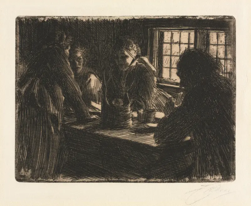 Druhna panny młodej, Anders Zorn