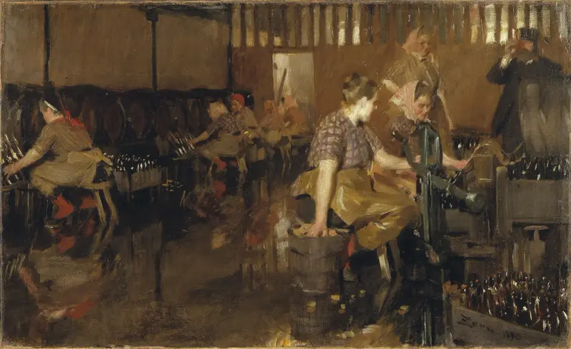 Mały browar, Anders Zorn