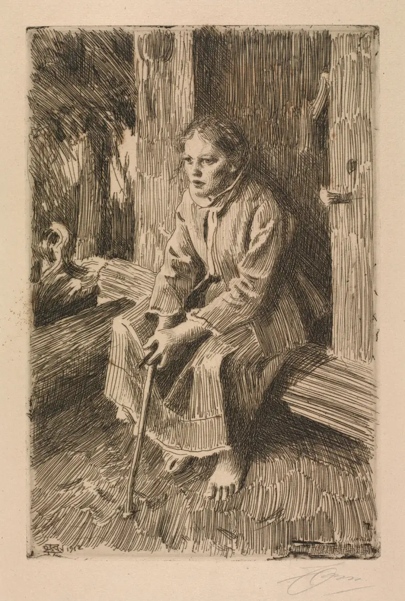 Vallkulla von Anders Zorn