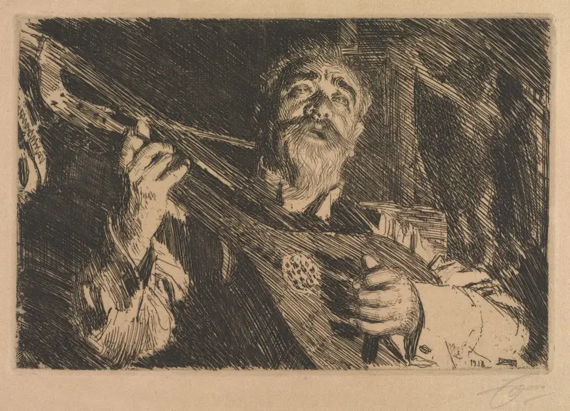 Vicke, 1918, Anders Zorn