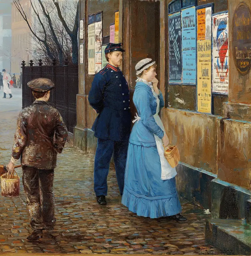 První listopad, Hans Andersen Brendekilde