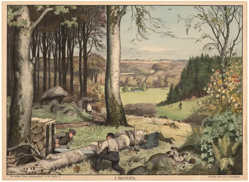 Im Wald von Hans Andersen Brendekilde