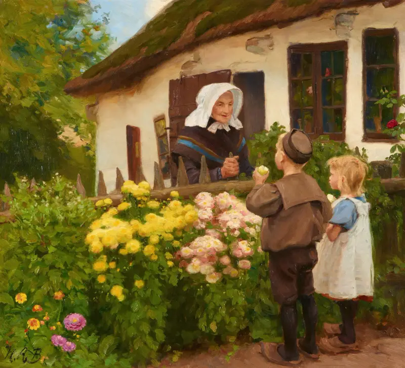 Sousedé, Hans Andersen Brendekilde