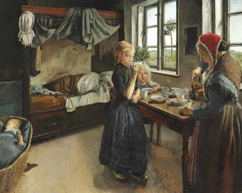 Wnętrze z wsi Ring, Laurits Andersen Ring