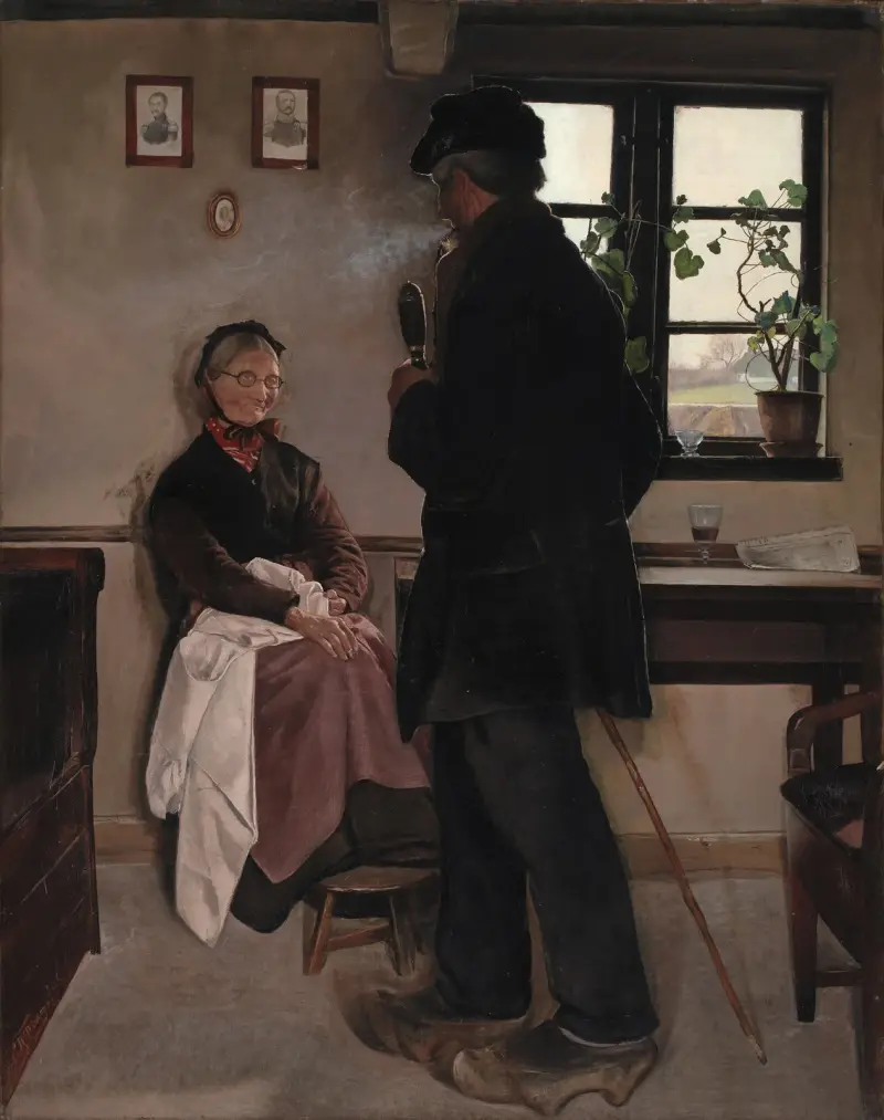 Kleinbauern. Seeland von Laurits Andersen Ring