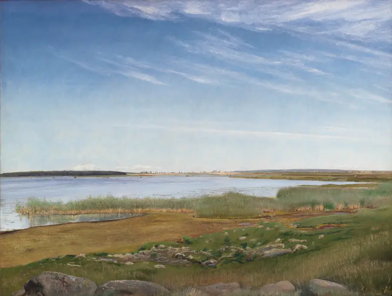 The Fjord near Karrebæksminde, Zealand av Laurits Andersen Ring