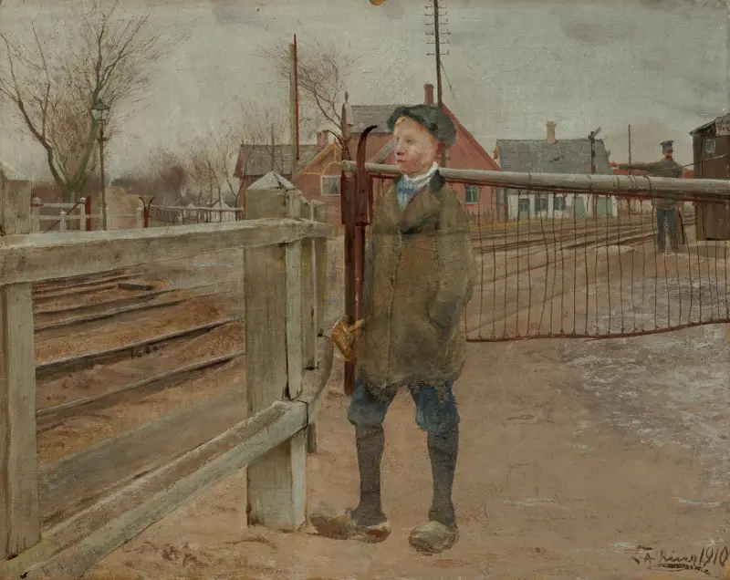 I väntan på tåget av Laurits Andersen Ring