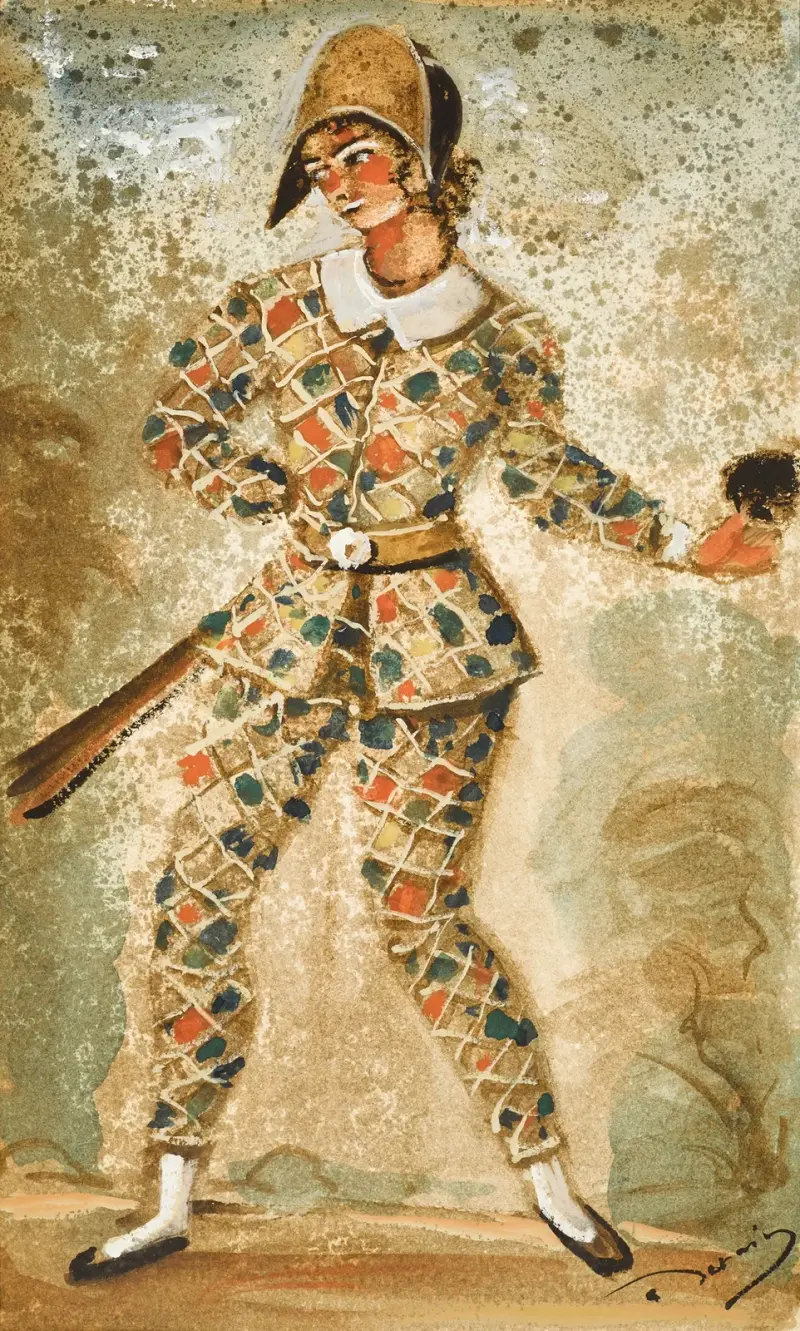 Arlequin von André Derain