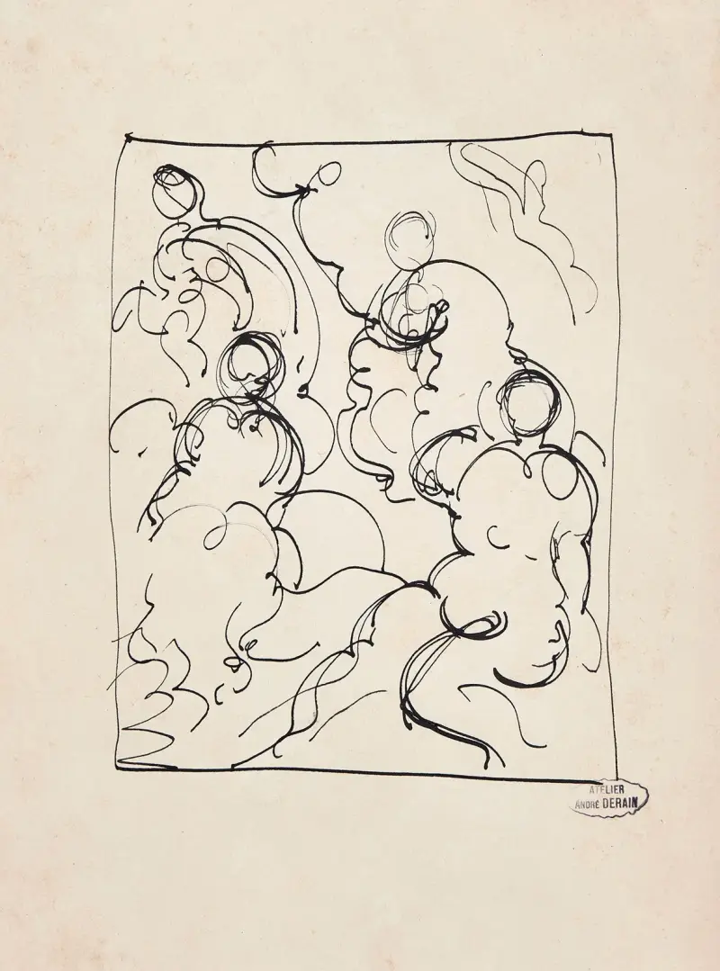Koupající se ženy, André Derain