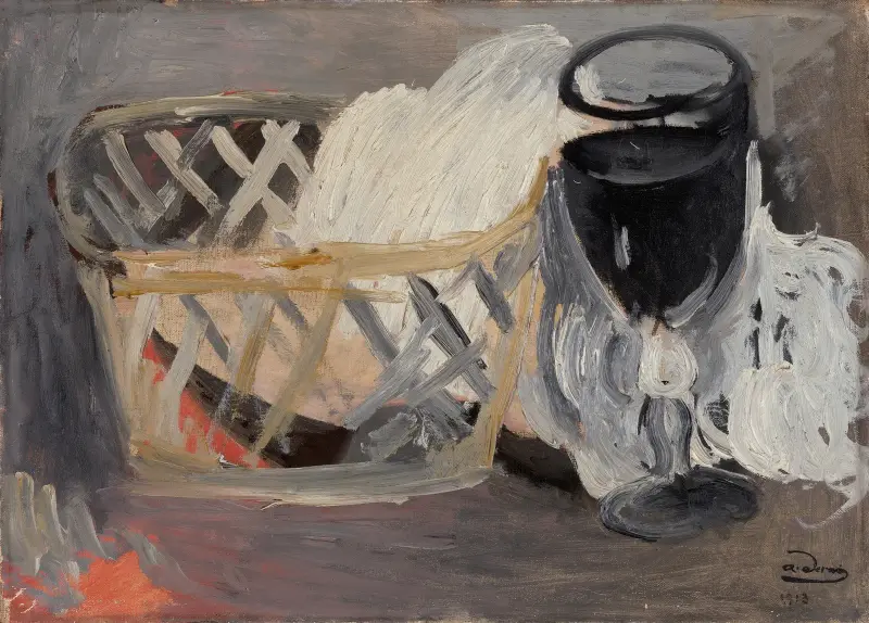 Der schwarze Glaspokal von André Derain