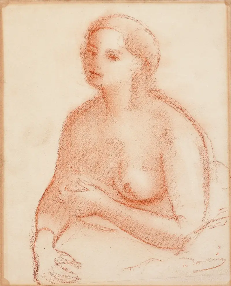 Brustbild eines Aktes von André Derain