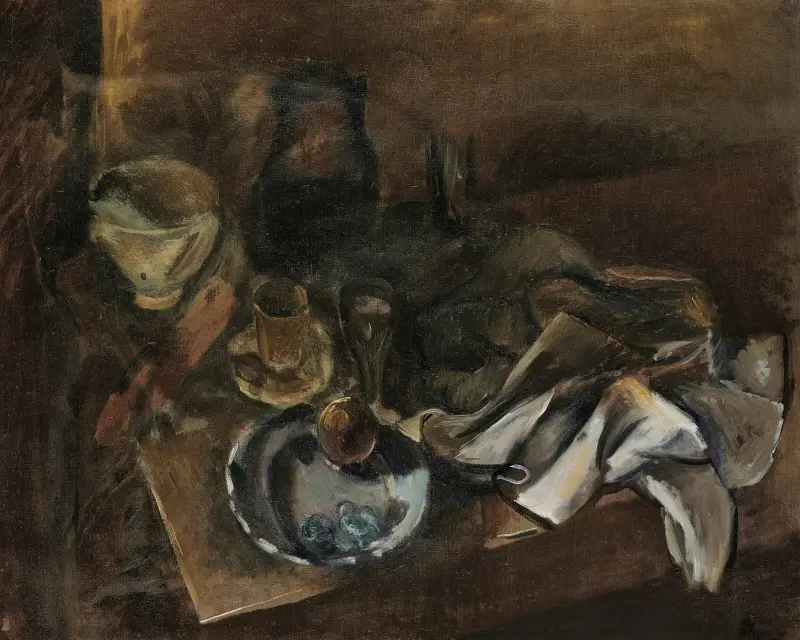 Prostřený stůl, André Derain