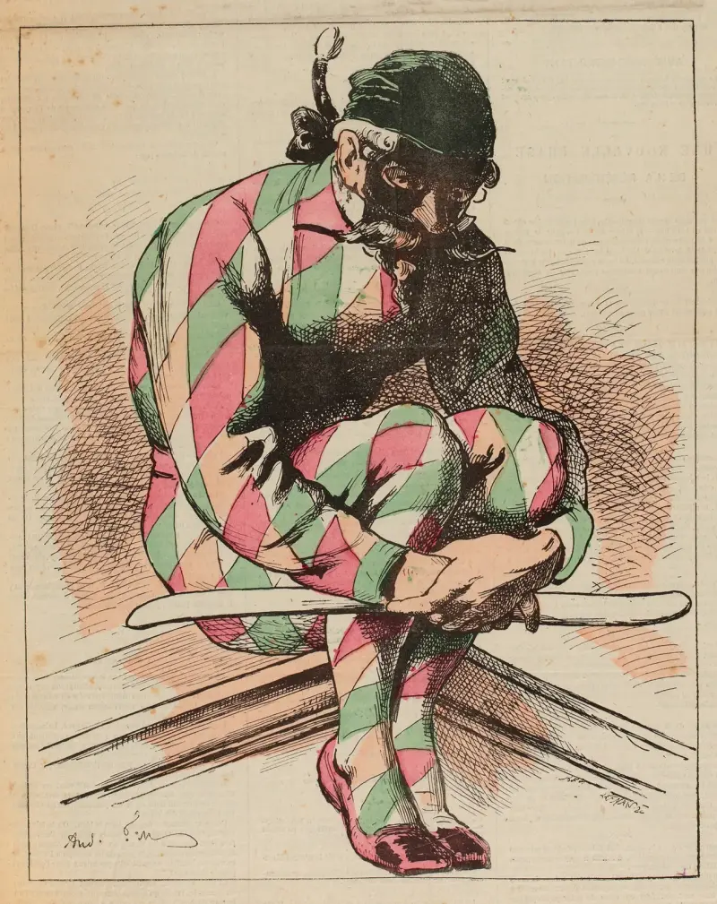 Karnevalen 1875 av André Gill