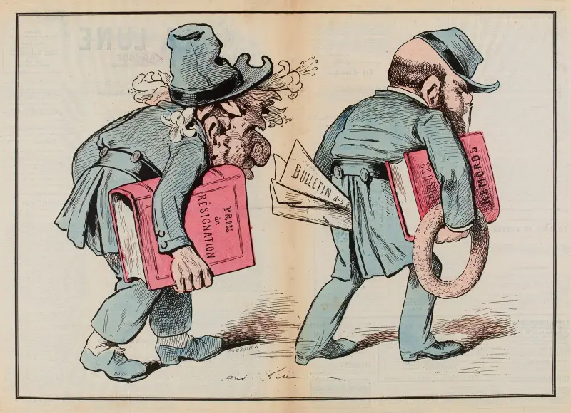 Drodzy uczniowie, André Gill